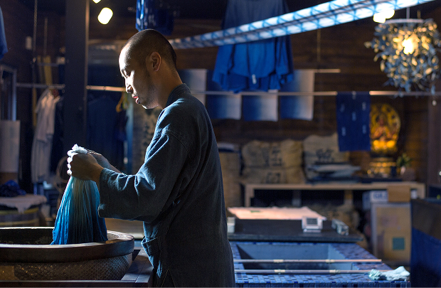 Indigo dyeing