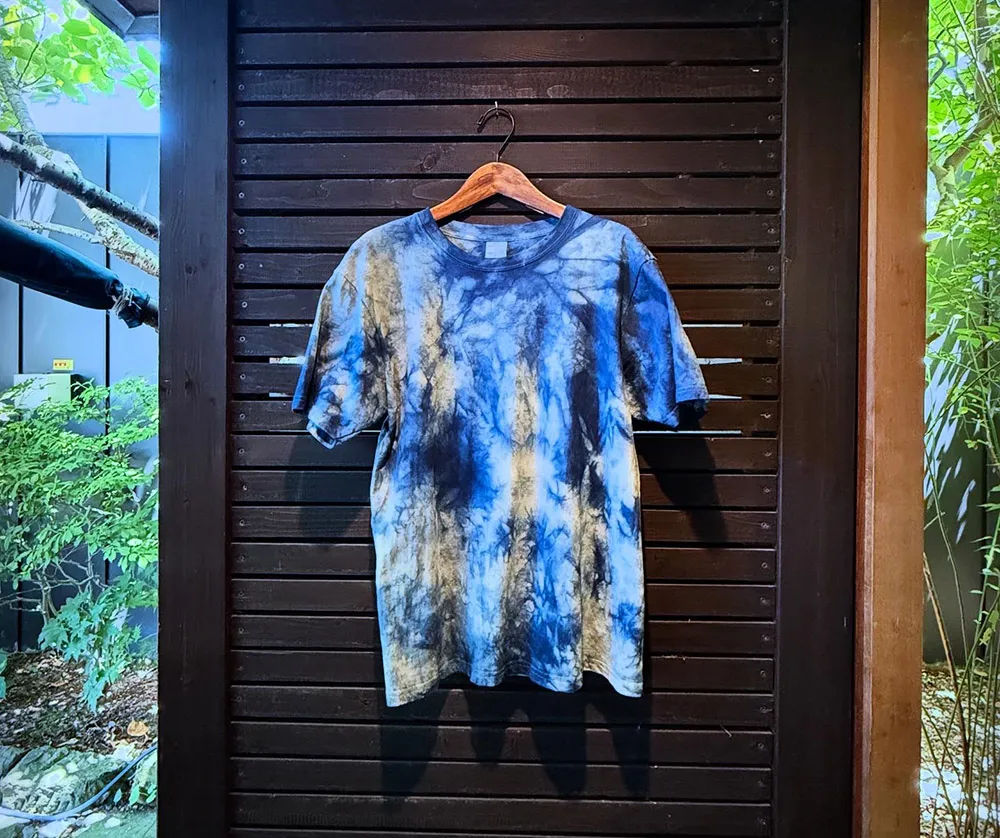 藍染Tシャツの画像