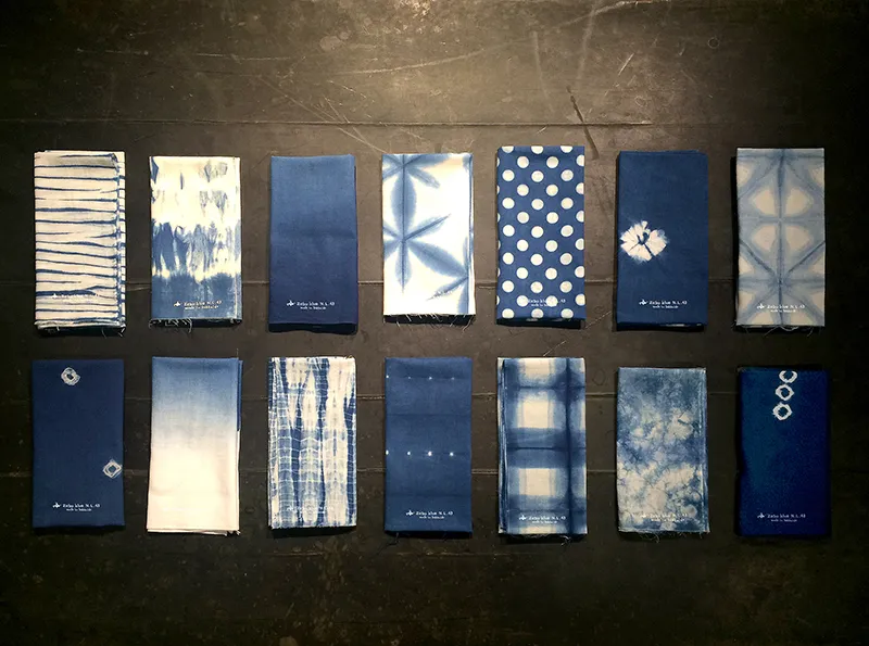 藍染手ぬぐいのデザイン一覧