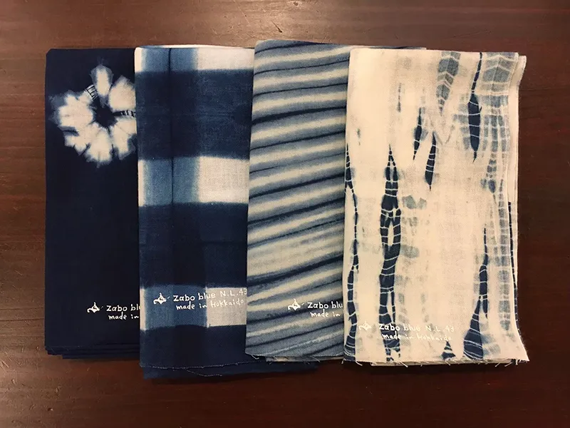 切りっぱなしの手ぬぐいの画像